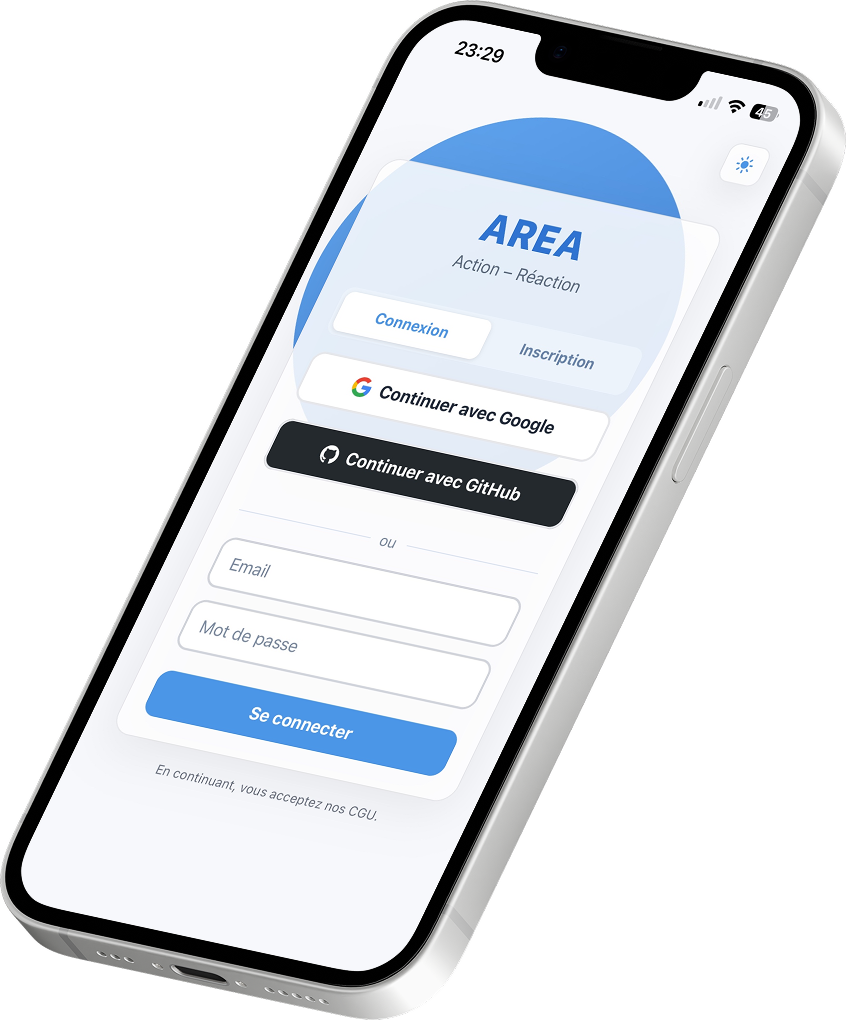 AREA Mobile Interface